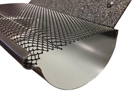 Small Wire Gutter KWIKFIT HALF ROUND SMALL HOLE – Truss Gutter Products